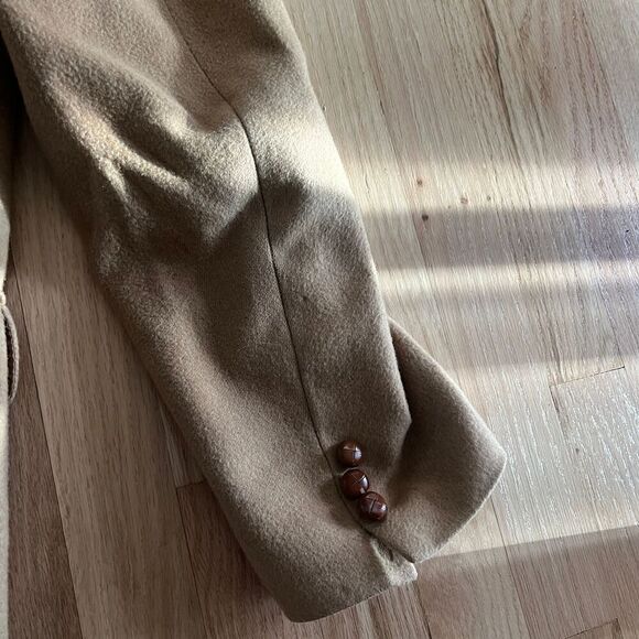 John Alexander Blazer Men's 42R Vintage 100% Worsted Wool USA‎ Made jacket beige - Picture 8 of 9